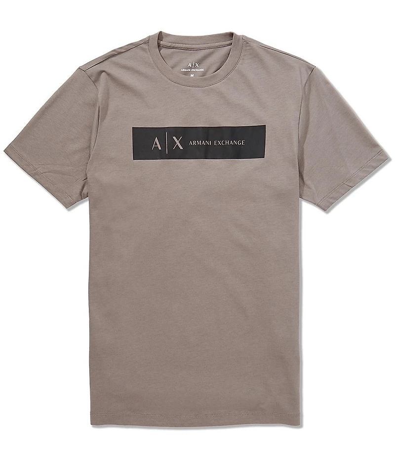 Armani Exchange Milano/NY Center Chest Logo Short Sleeve T-Shirt