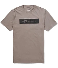 Armani Exchange Milano/NY Center Chest Logo Short Sleeve T-Shirt