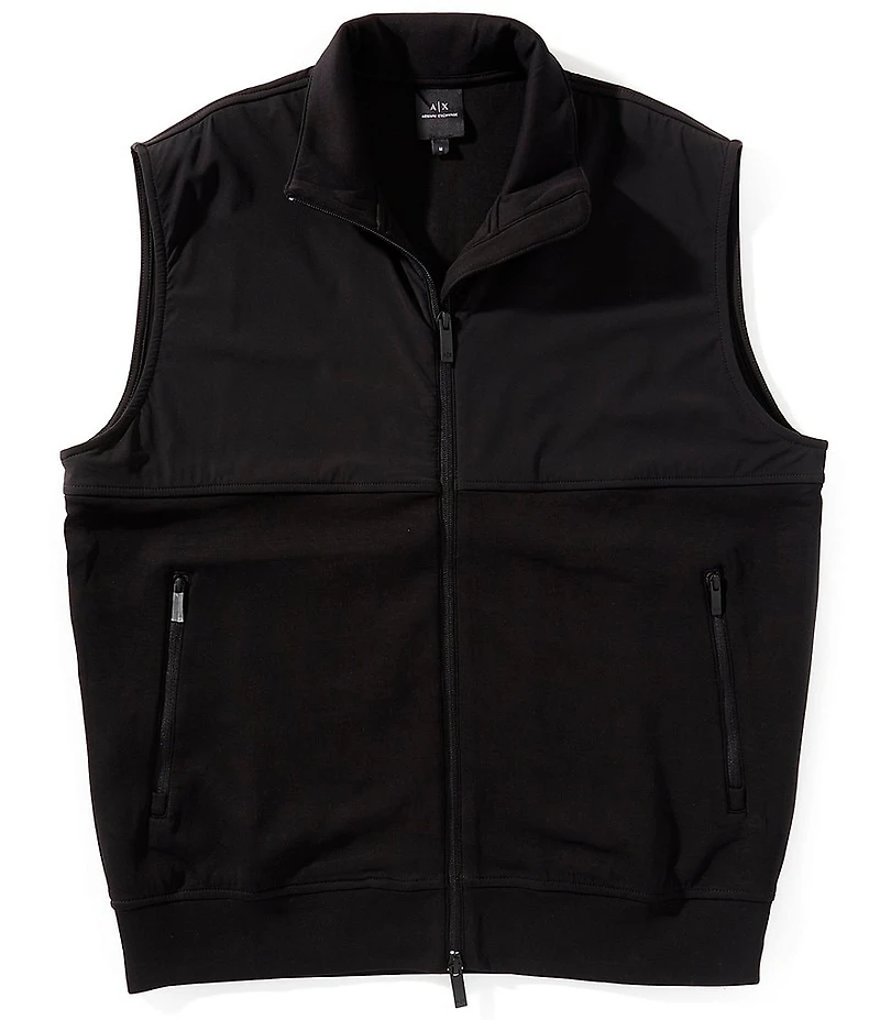 Armani Exchange Mixed Media Vest