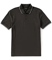 Armani Exchange Pique Short Sleeve Polo Shirt