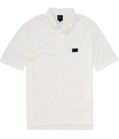 Armani Exchange PU Box Chest Logo Short Sleeve Polo Shirt