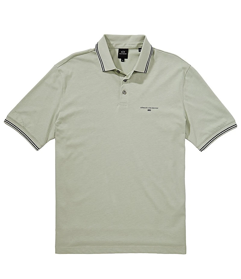 Armani Exchange Short Sleeve Polo Shirt