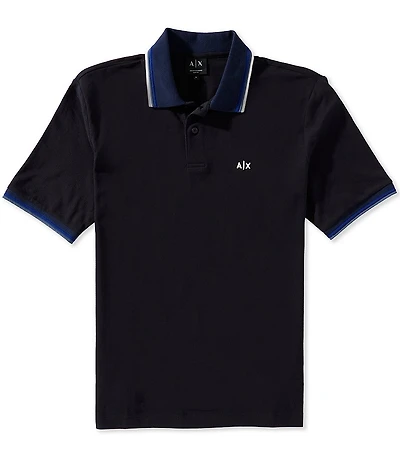 Armani Exchange Short Sleeve Polo Shirt
