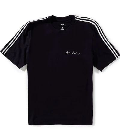 Armani Exchange Signature Logo Short Sleeve T-Shirt