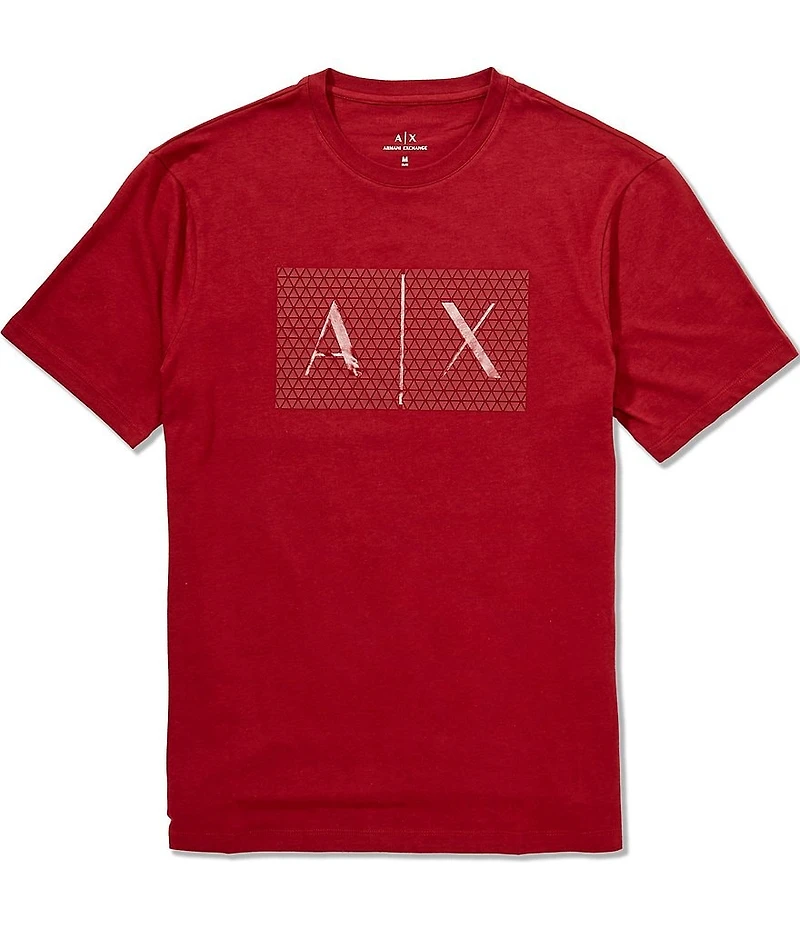 Armani Exchange Slim Fit Box Logo Short Sleeve T-Shirt