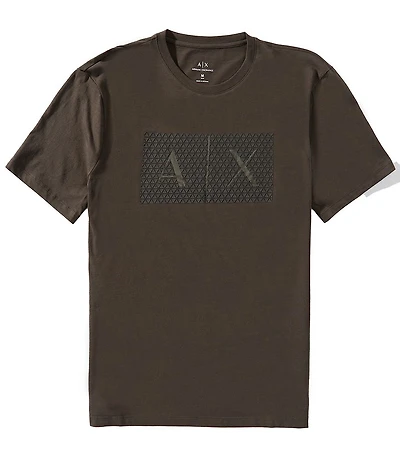 Armani Exchange Slim Fit Box Logo Short Sleeve T-Shirt