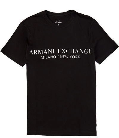 Armani Exchange Slim Fit Milano Logo Short Sleeve T-Shirt