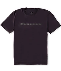 Armani Exchange Text Logo Short Sleeve T-Shirt