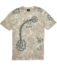 Armani Exchange Tie Dye Short Sleeve T-Shirt
