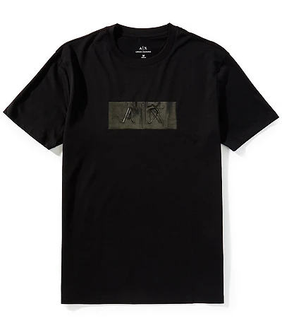 Armani Exchange Vinyl Box Logo Short Sleeve T-Shirt