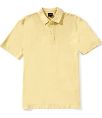 Armani Exchange Washed Pique Short Sleeve Polo Shirt