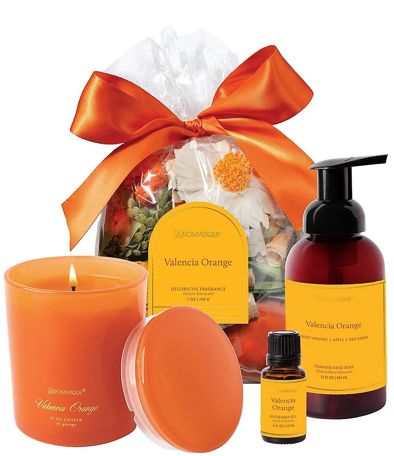 Aromatique Valencia Orange 4-Piece Classic Collection Set