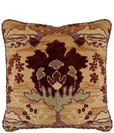 Austin Horn Classics Dakota 18#double; Main Chenille Jacquard Decorative Square Pillow