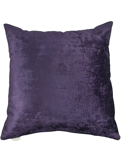 Austin Horn Classics Escapade Solid Velvet Decorative Square Pillow