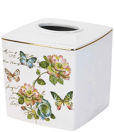 Avanti Linens Butterfly Garden Tissue Cover