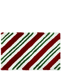 Avanti Linens Candy Cane Decorative Bath Rug