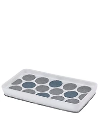 Avanti Linens Dotted Circles Bath Tray
