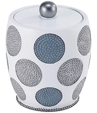 Avanti Linens Dotted Circles Covered Jar