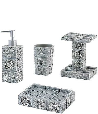 Avanti Linens Galaxy 4-Piece Bathroom Accessory Collection Set