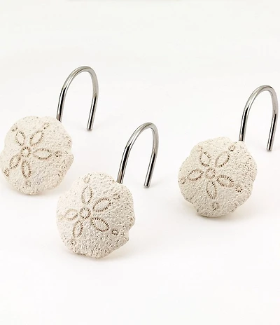 Avanti Linens Seaglass Shower Hooks - Set of 12