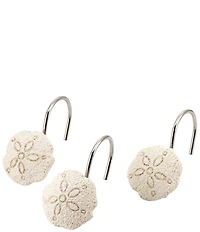 Avanti Linens Seaglass Shower Hooks - Set of 12