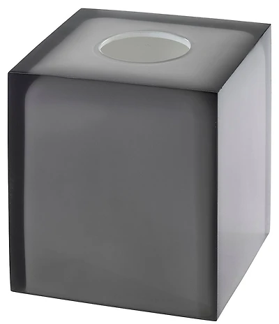 Avanti Linens Soho Collection Smoke Tissue Box Cover