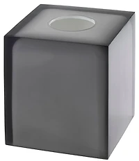 Avanti Linens Soho Collection Smoke Tissue Box Cover