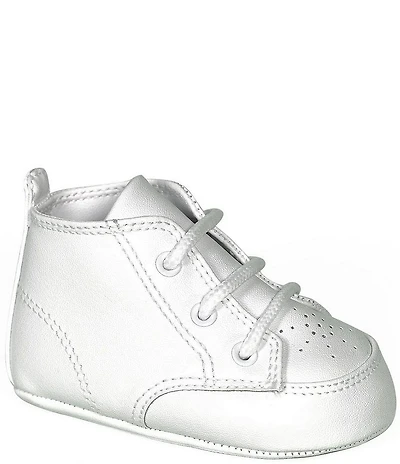 Baby Deer Kids' White High Top Crib Shoes (Infant)