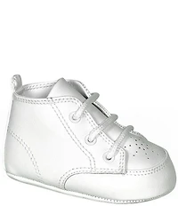 Baby Deer Kids' White High Top Crib Shoes (Infant)