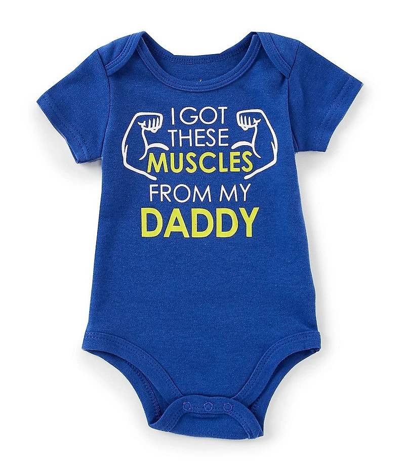 Baby Starters Baby Boys I Got These Muscles from My Daddy Bodysuit