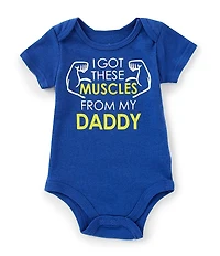 Baby Starters Baby Boys I Got These Muscles from My Daddy Bodysuit