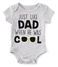 Baby Starters Baby Short-Sleeve Just Like Dad Bodysuit
