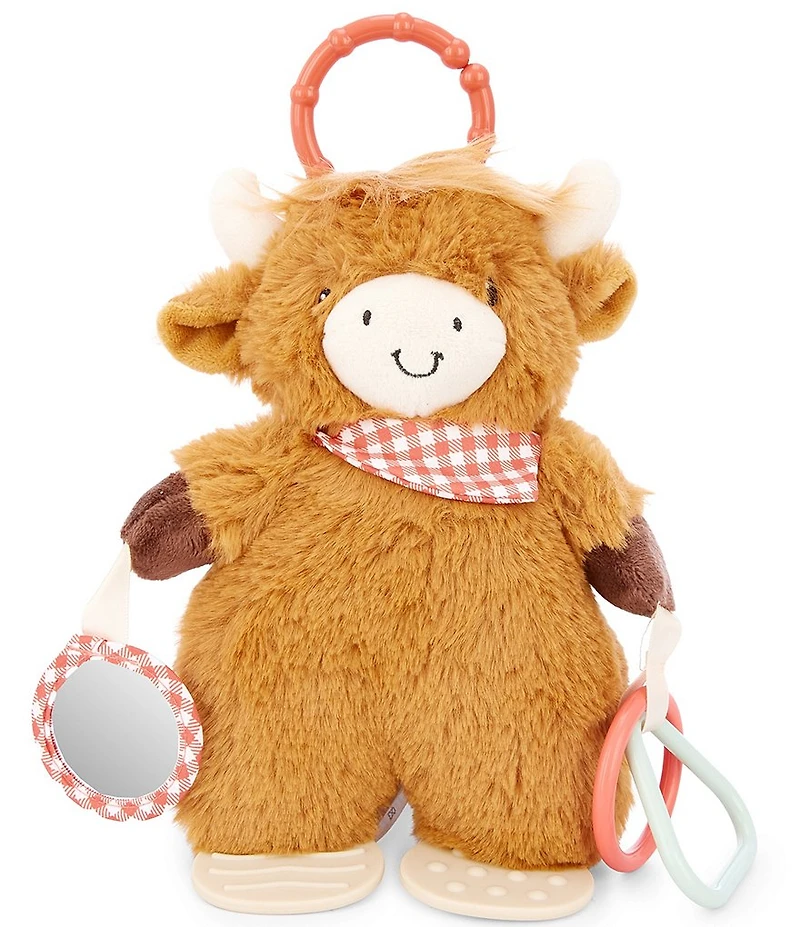 Baby Starters 10#double; Faux Fur Highland Cow Plush Toy