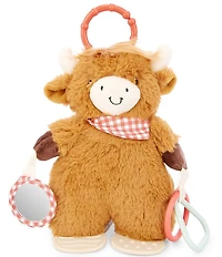 Baby Starters 10#double; Faux Fur Highland Cow Plush Toy