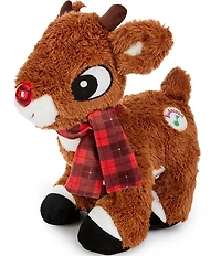 Baby Starters Rudolph The Red-Nosed Reindeer Musical Light-Up 10#double; Plush Toy