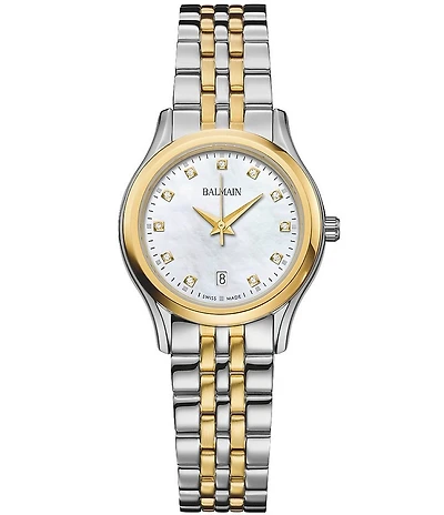 Balmain Women's Quartz Analog Two Tone Stainless Steel Watch