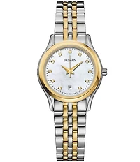 Balmain Women's Quartz Analog Two Tone Stainless Steel Watch