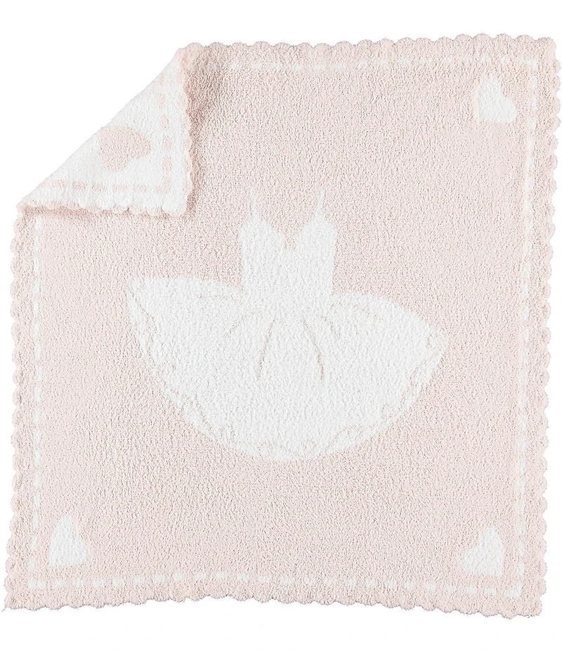 Barefoot Dreams CozyChic® Tutu Scalloped Receiving Blanket