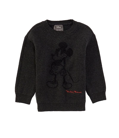 Barefoot Dreams Little Kids 2-5 CozyChic® Mickey Mouse Long Sleeve Graphic Pullover