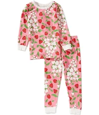 BedHead Girls Family Matching Spring Berry Print 2-Piece Pajama Set