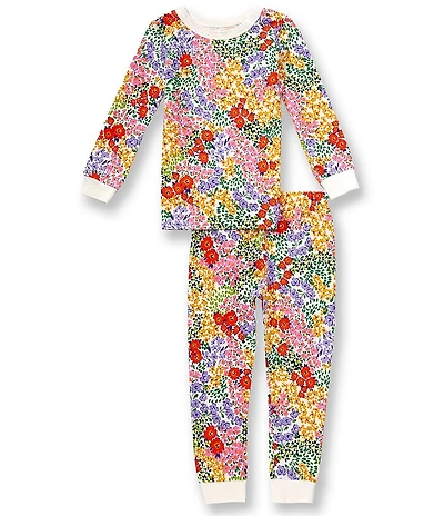 BedHead Girls Family Matching Spring Fields Print 2-Piece Pajama Set