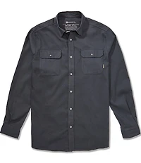 Beretta Stretch Cadet Solid Flannel Long Sleeve Woven Shirt