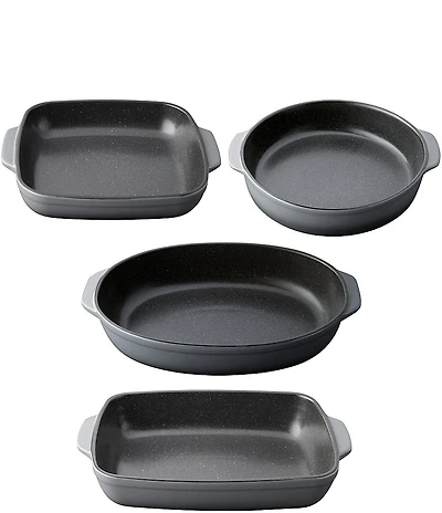 BergHOFF Gem Stoneware Family Size 4-Piece Bakeware Set