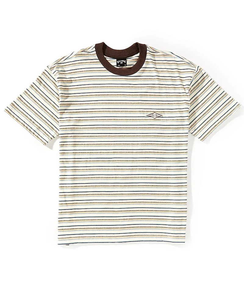 Billabong Baxter Striped Short Sleeve T-Shirt