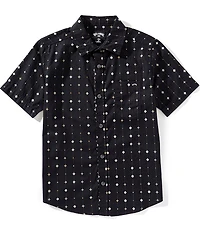 Billabong Big Boys Short Sleeve Black Sunday's Shirt