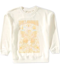 Billabong Big Girls Long-Sleeve Love Is All Fleece Sweatshirt