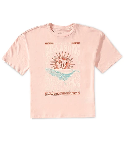 Billabong Big Girls Short-Sleeve Bliss Oversized T-Shirt