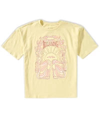 Billabong Big Girls Short-Sleeve Never Grow Up Oversized T-Shirt