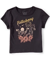 Billabong Big Girls Short Sleeve Parrot World Baby T-Shirt