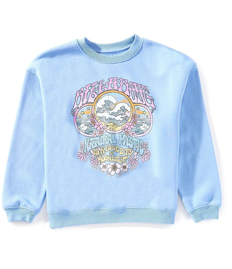 Billabong Big Girls Long Sleeve Mystic French Terry Sweatshirt